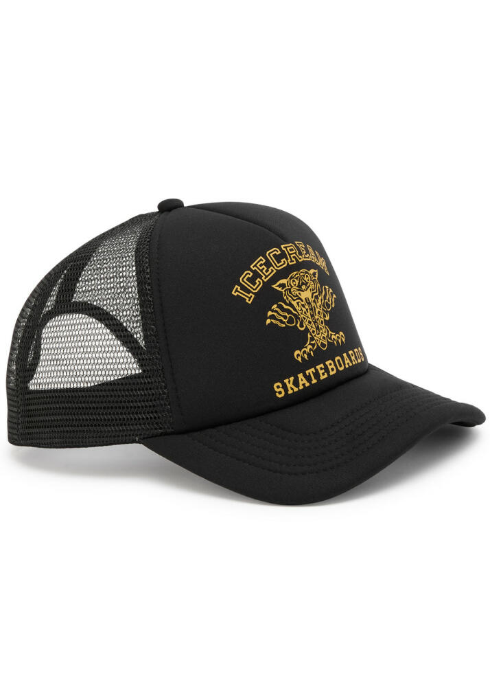 Ice Cream Tiger Logo Jersey Trucker cap - Black Cover