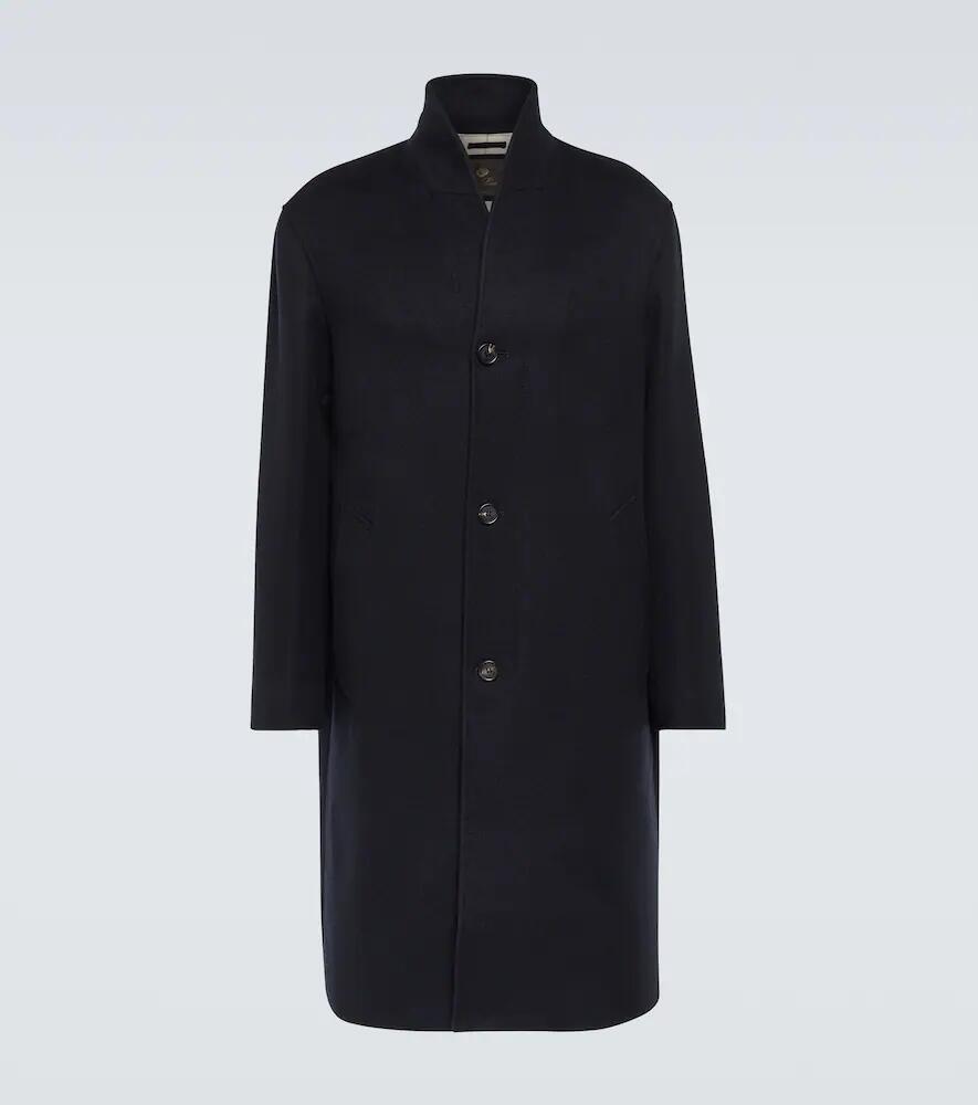 Loro Piana Daito single-breasted cashmere coat Cover