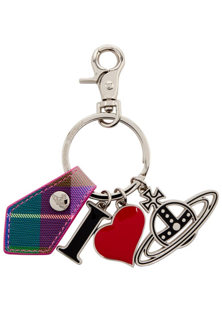 Vivienne Westwood I Love Charm Keyring - Pink Cover