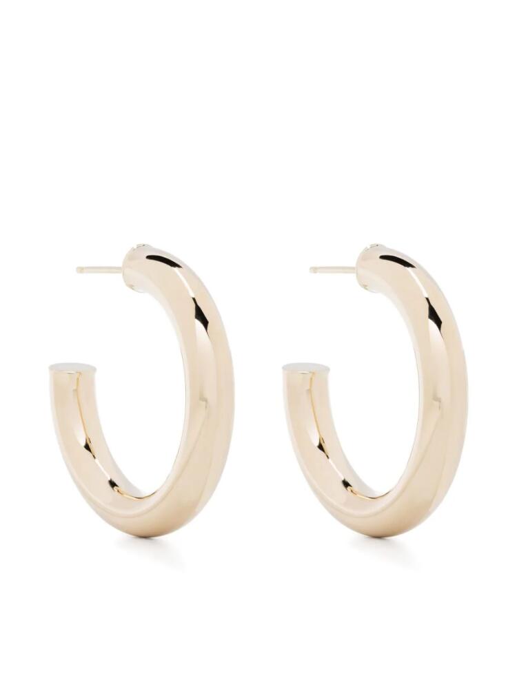 Zoë Chicco 14kt yellow gold medium hollow hoop earrings Cover