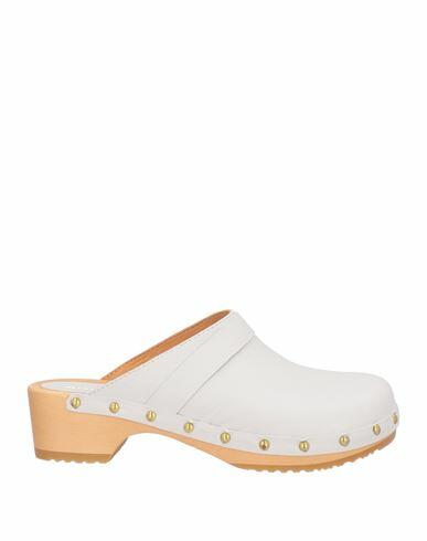 Mychalom Woman Mules & Clogs Off white Soft Leather Cover