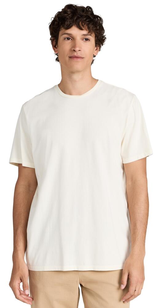 Marine Layer Signature Crew Tee White Cover