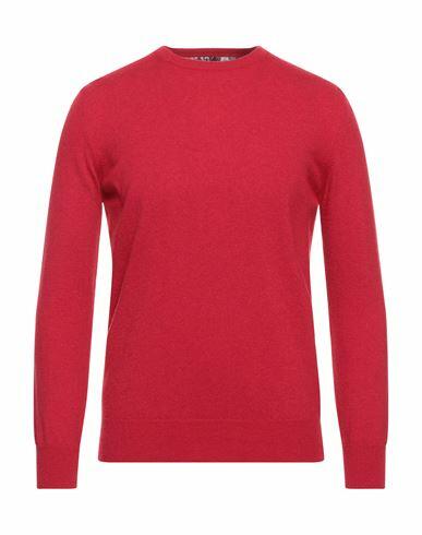 Tsd12 Man Sweater Red Merino Wool, Viscose, Polyamide, Cashmere Cover