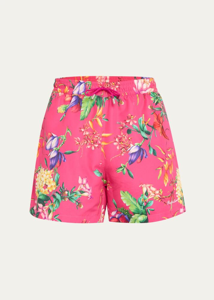 Ralph Lauren Men's Amalfi Botanical Swim Trunks Cover