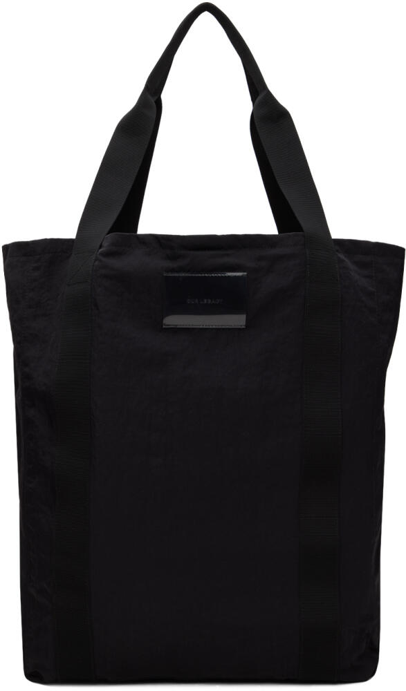 OUR LEGACY Black Flight Tote Cover