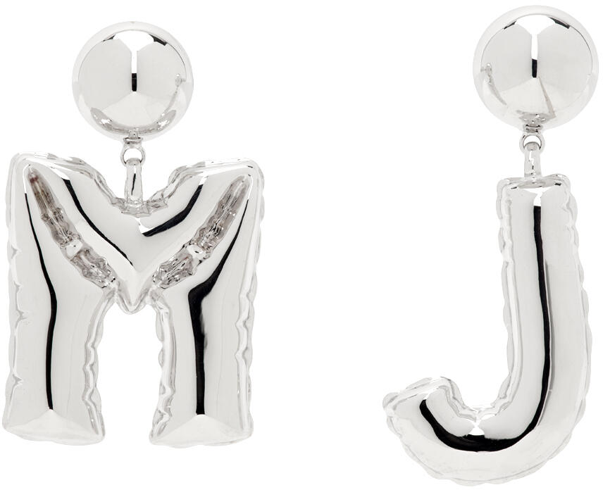 Marc Jacobs Silver 'The MJ Balloon' Earrings Cover