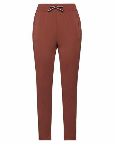 Diana Gallesi Woman Pants Brown Polyester Cover