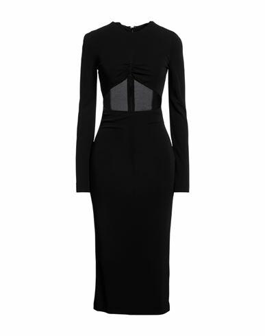 Dsquared2 Woman Midi dress Black Viscose Cover