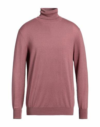 Ballantyne Of Peebles Man Turtleneck Pastel pink Cashmere Cover