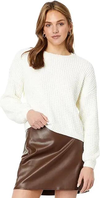 Sanctuary Under The Stars Chenille Sweater (Milk) Women's Clothing Cover