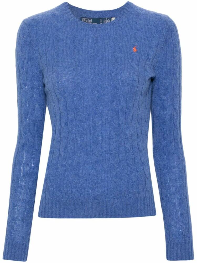 Polo Ralph Lauren Polo Pony-embroidered sweater - Blue Cover