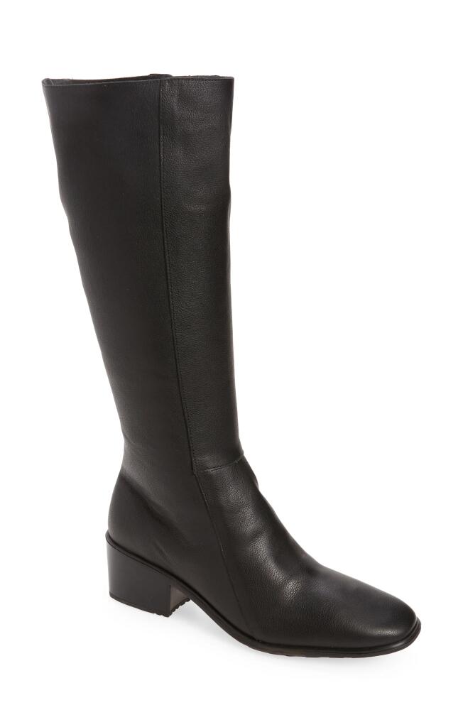 Naot Gift Knee High Boot in Soft Black Leather Cover