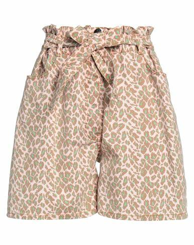 Simona Corsellini Woman Shorts & Bermuda Shorts Light pink Cotton, Elastane Cover