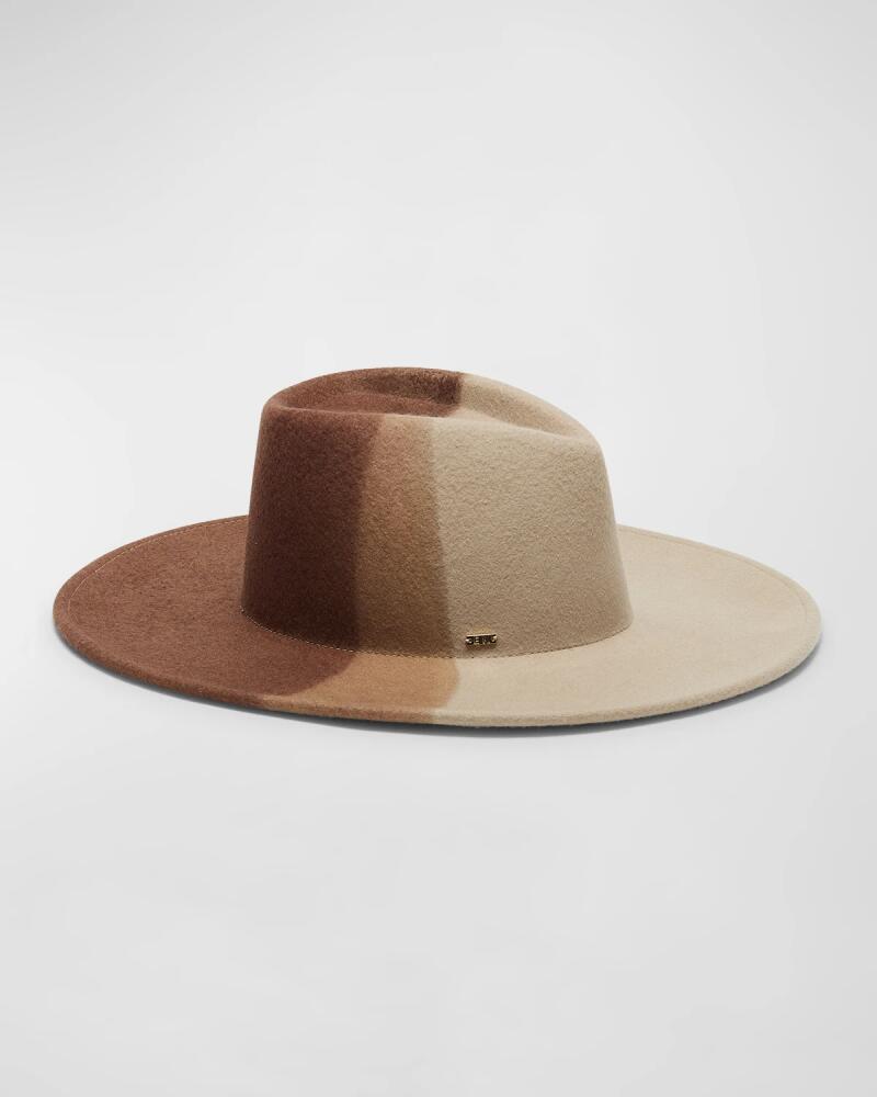 Eugenia Kim Harlowe Color Block Felt Fedora Cover