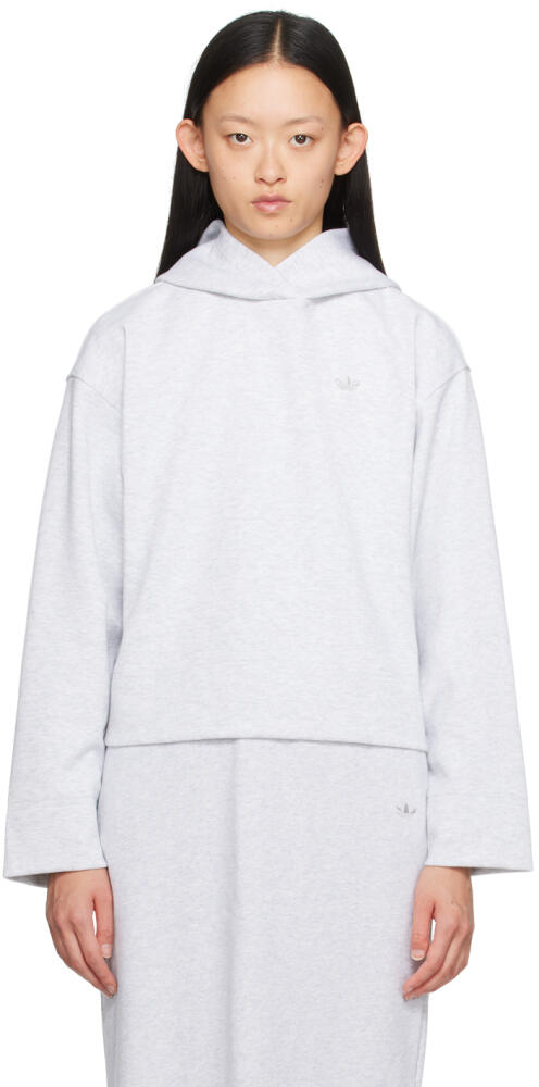 adidas Originals Gray Premium Essentials Hoodie Cover