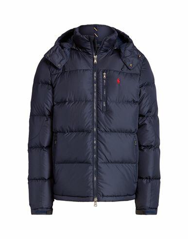 Polo Ralph Lauren Water-repellent Down Jacket Man Puffer Midnight blue Recycled polyester Cover