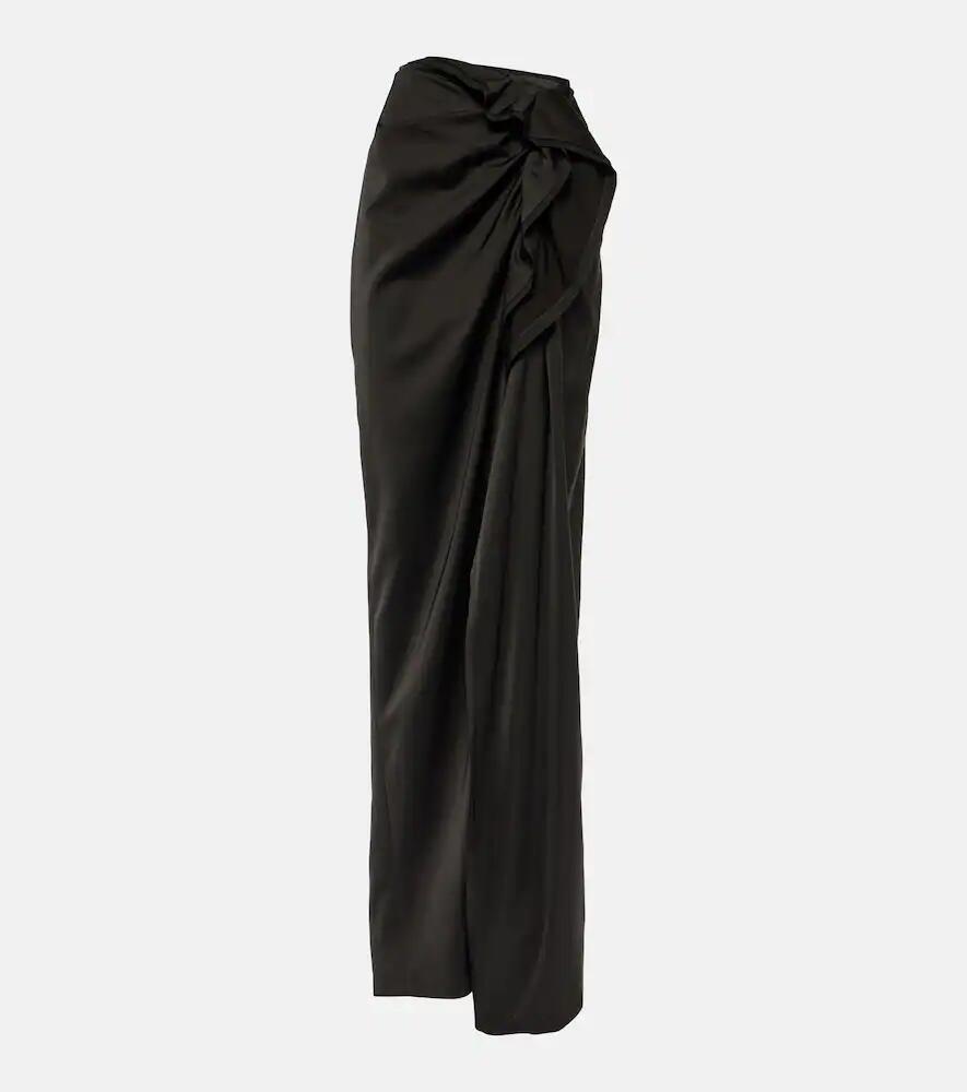 Dries Van Noten Sinas crêpe satin maxi skirt Cover