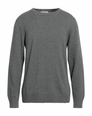 Piacenza Cashmere 1733 Man Sweater Grey Virgin Wool Cover