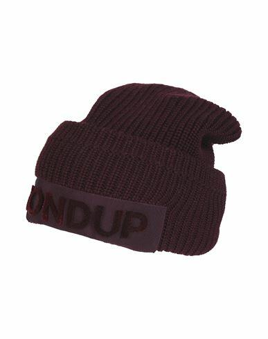 Dondup Man Hat Burgundy Wool, Acrylic Cover