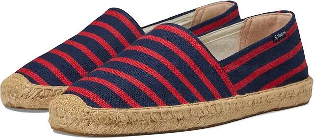 Soludos Original Espadrille (Dark Navy / Red) Men's Shoes Cover