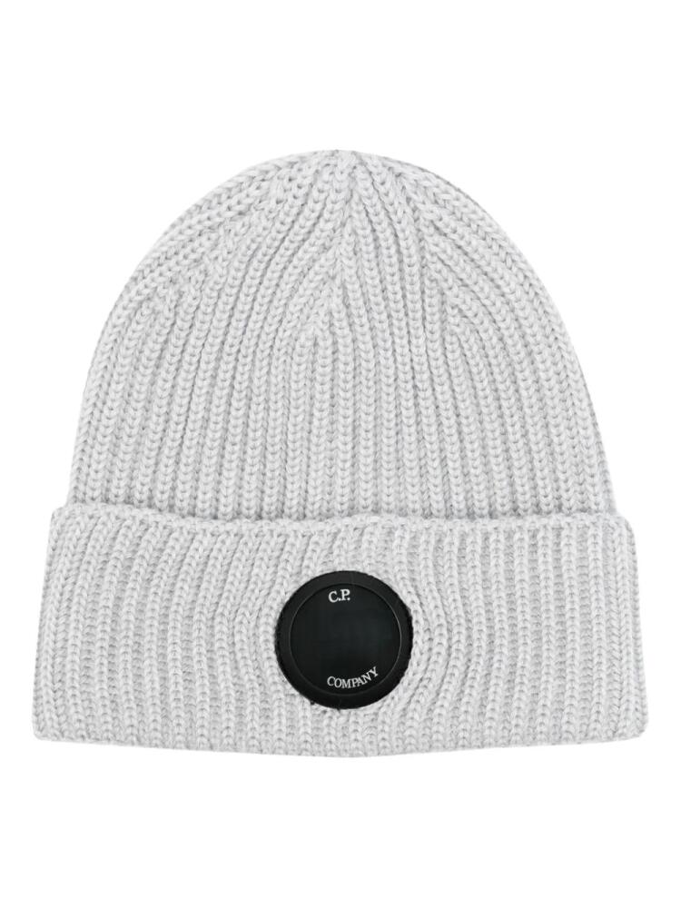 C.P. Company Lens-detail beanie - Grey Cover