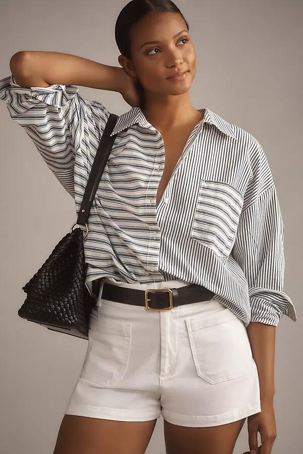 The Bennet Buttondown Shirt by Maeve: Blocked Stripe Edition Cover