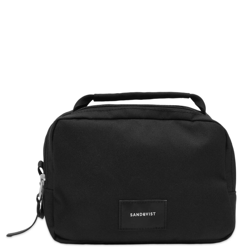 Sandqvist Men's Gunnar Washbag in Black Cover