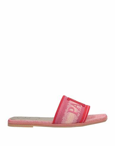 Roger Vivier Woman Sandals Red Textile fibers Cover