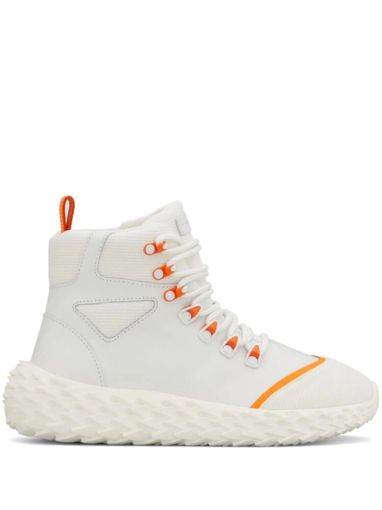 Giuseppe Zanotti Urchin hi-top sneakers - White Cover