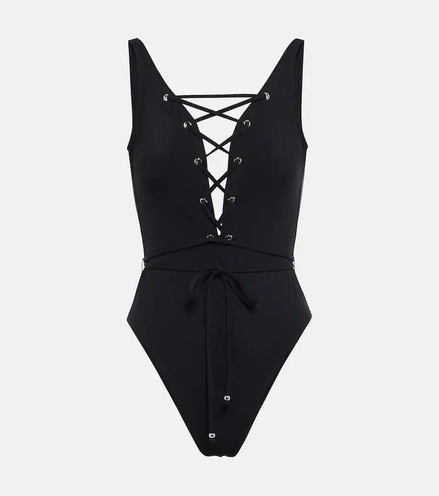 Alaïa Lace-up swimsuit Cover