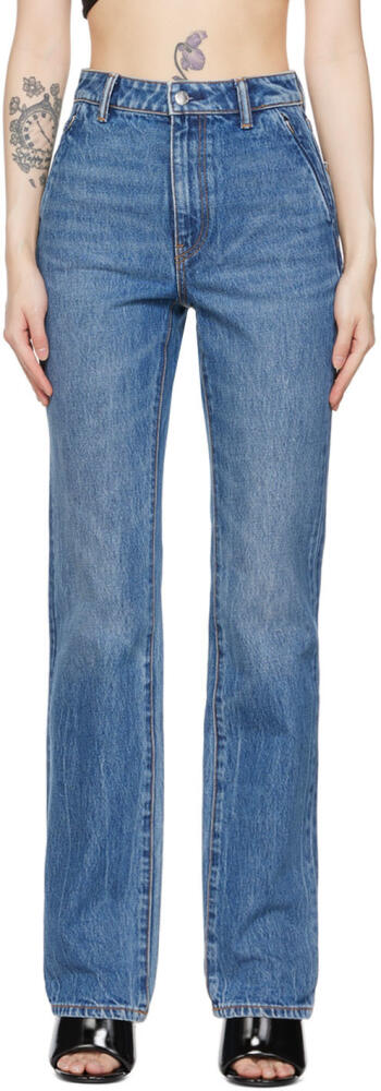 Alexander Wang Blue High-Rise Jeans Cover