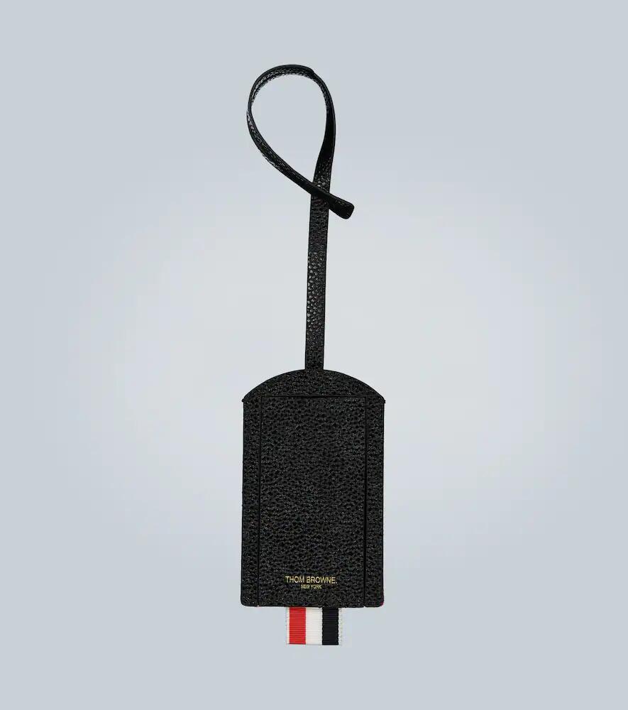 Thom Browne Leather luggage tag Cover