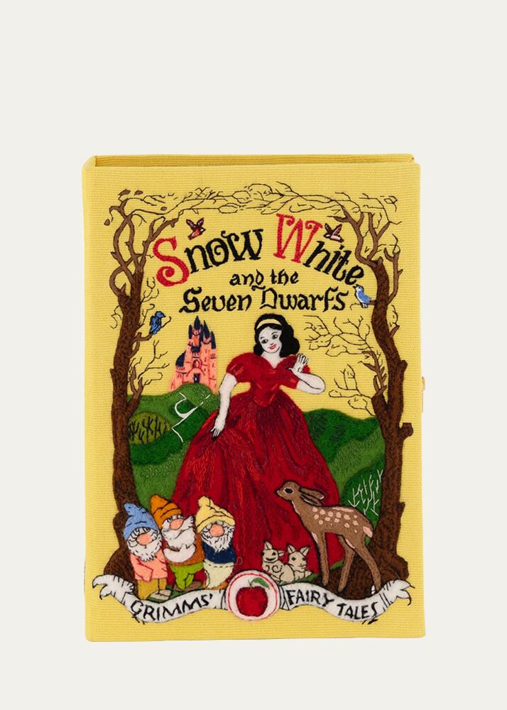 Olympia Le-Tan Snow White and the Seven Dwarfs Book Clutch Bag Cover