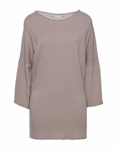 Cashmere Company Woman Sweater Khaki Viscose, Nylon, Silk Cover