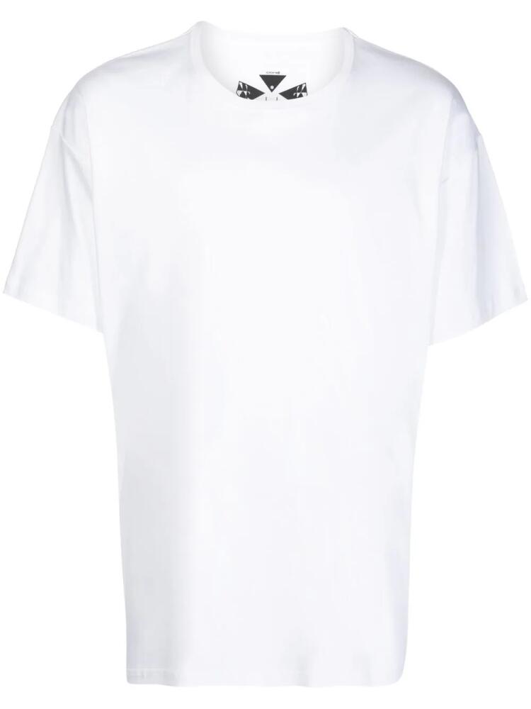 ACRONYM logo-print T-shirt - White Cover