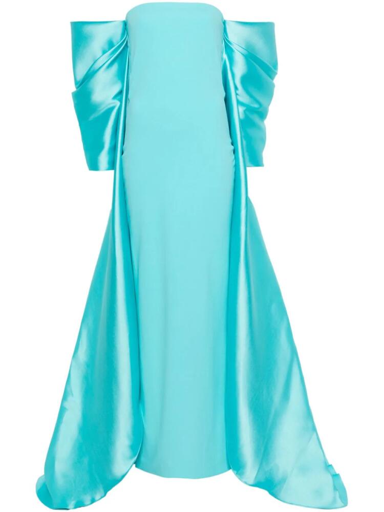 Solace London Kyla maxi dress - Blue Cover