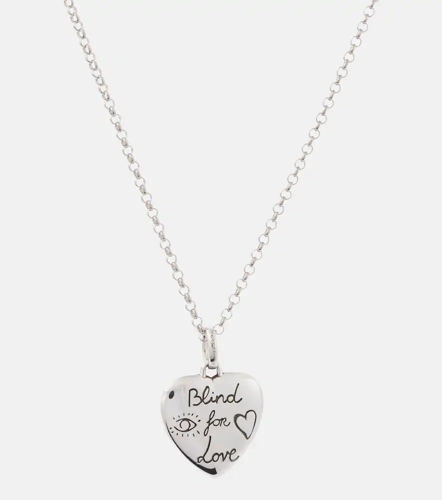 Gucci Blind for Love sterling silver necklace Cover