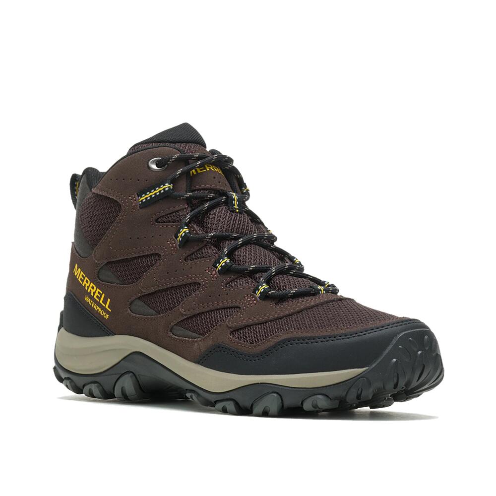 Merrell West Rim Hiking Boot | Men's | Dark Brown Cover