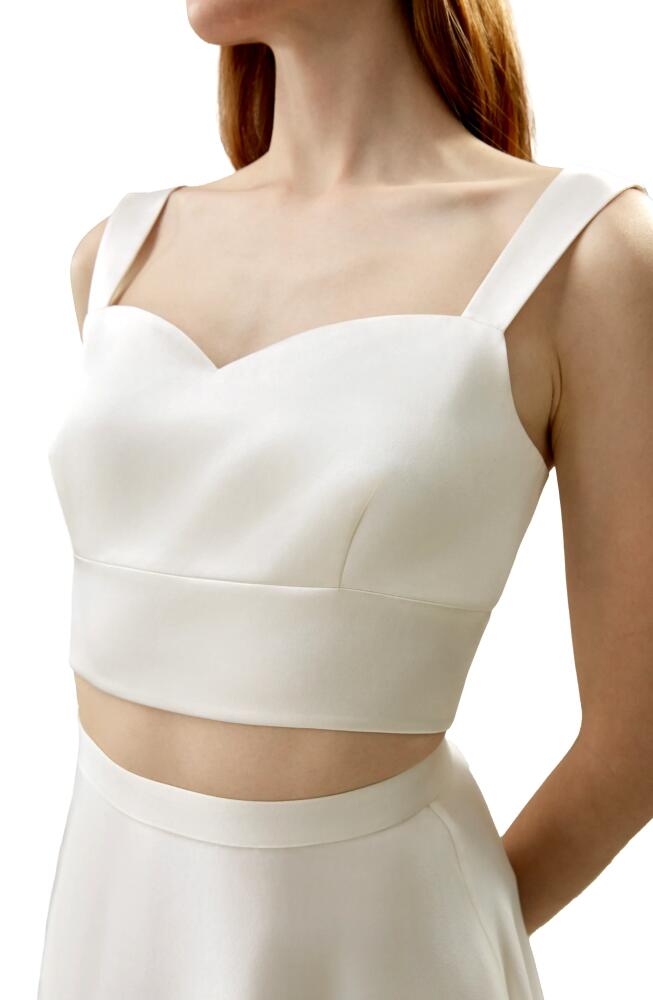 Lilysilk Amaranth Sleeveless Silk Tank in Natural White Cover