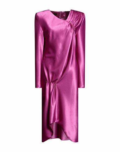 Les Bourdelles Des Garçons Woman Midi dress Mauve Polyester Cover