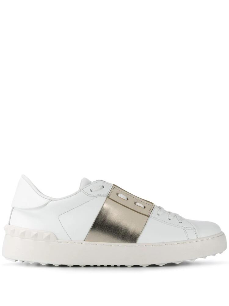 Valentino Garavani Open low-top leather sneakers - White Cover