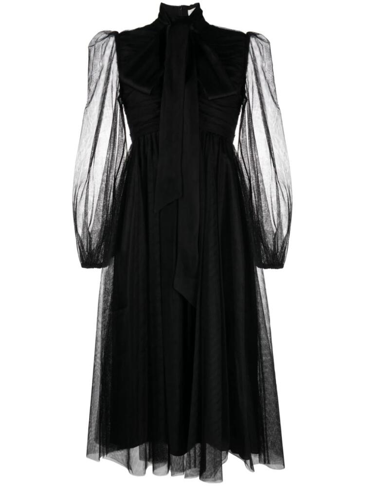 ZIMMERMANN tulle midi dress - Black Cover