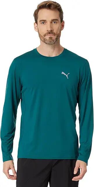 PUMA Run Cloudspun Long Sleeve Tee (Malachite) Men's T Shirt Cover