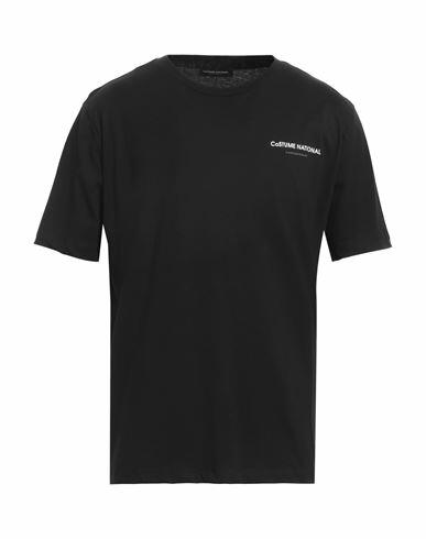 C'n'c' Costume National Man T-shirt Black Cotton Cover