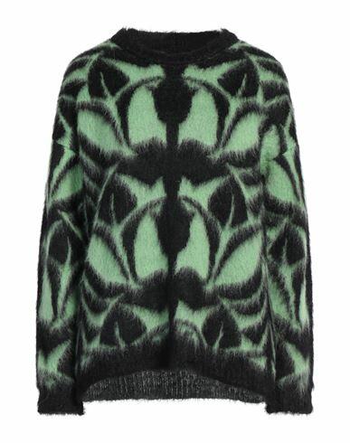 La Double J Woman Sweater Green Mohair wool, Polyamide, Wool Cover