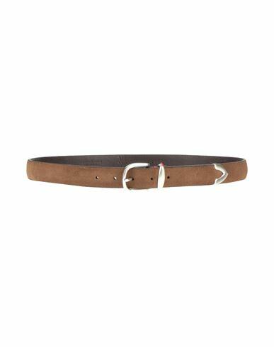 Eleventy Man Belt Khaki Leather Cover