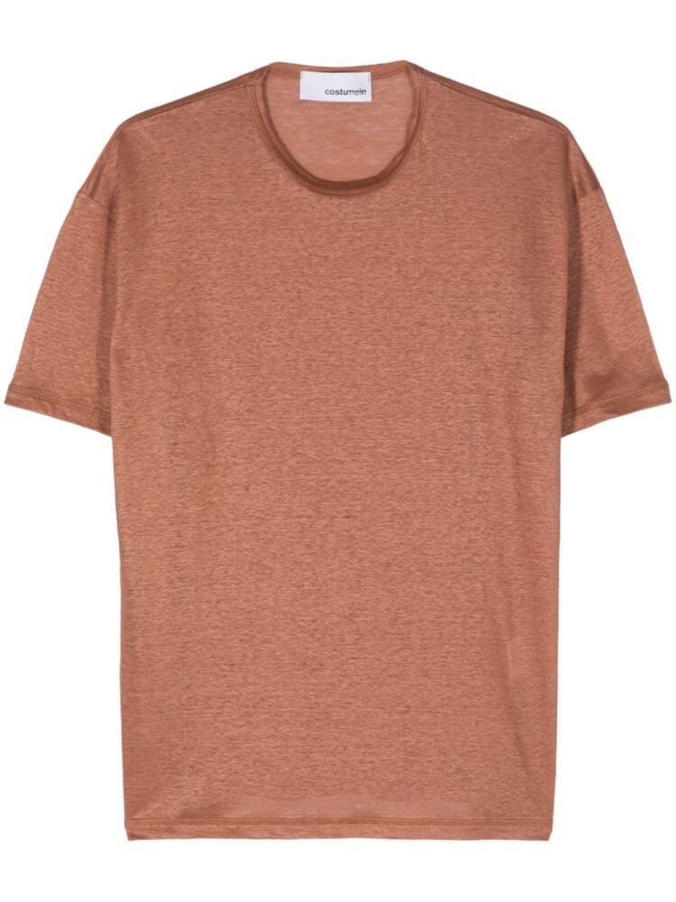 Costumein Liam cotton T-shirt - Brown Cover