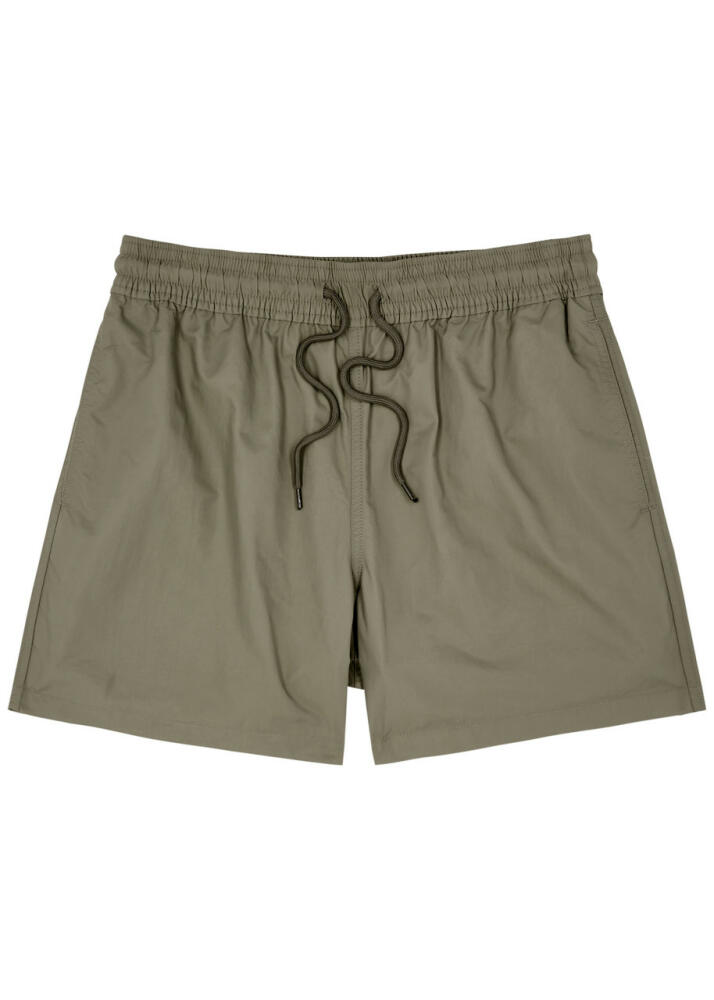 Colorful Standard Shell Swim Shorts, Shorts, Olive Cover