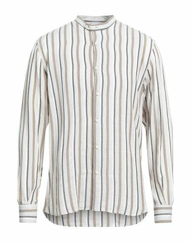 Primo Emporio Man Shirt Sand Viscose, Linen Cover