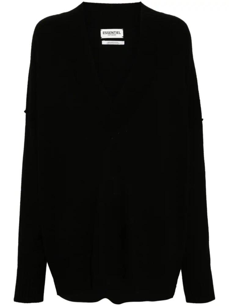 Essentiel Antwerp Galathea jumper - Black Cover